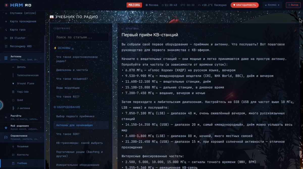 Учебник по радио